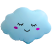 Balloon Cloud white/pink/blue Flower delivery foreshortening Balloon Cloud white/pink/blue 2 Flower delivery foreshortening