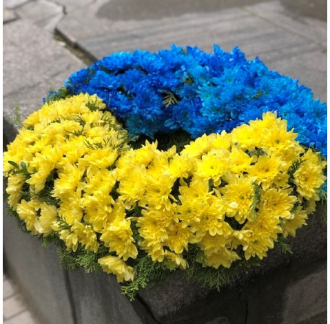 Patriotic wreath 2 Flower delivery