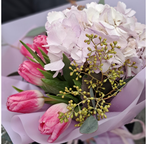 Букет Розовое облако 2 доставка цветов