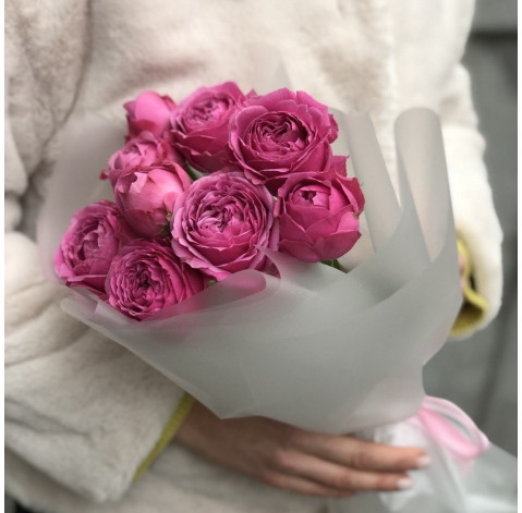 Bouquet of 3 roses Misty Bubbles 2 Flower delivery