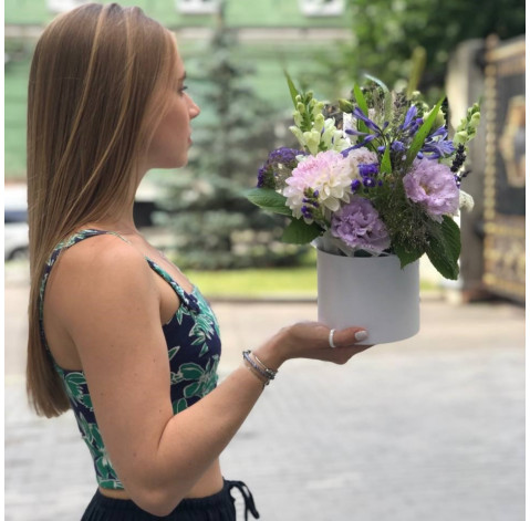 Квіткова композиція Літній аромат 3 доставка квітів