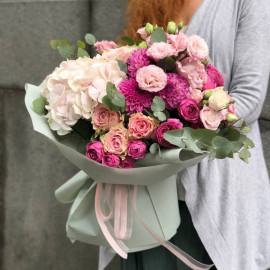 Bouquet Blooming canvas Flower delivery