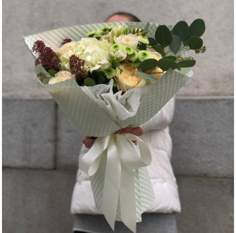 Букет М'ятний ранок 1 доставка квітів