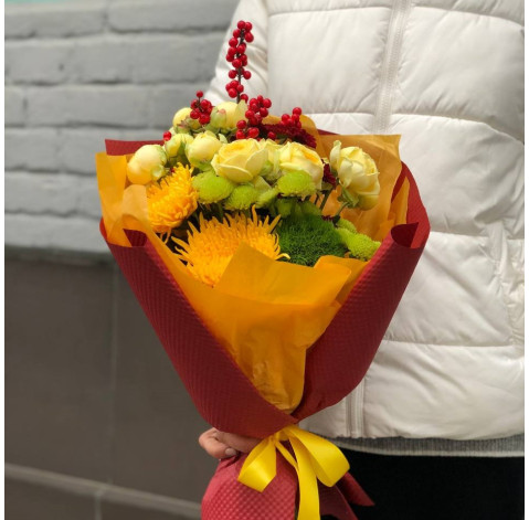 Bouquet Golden Time 1 Flower delivery