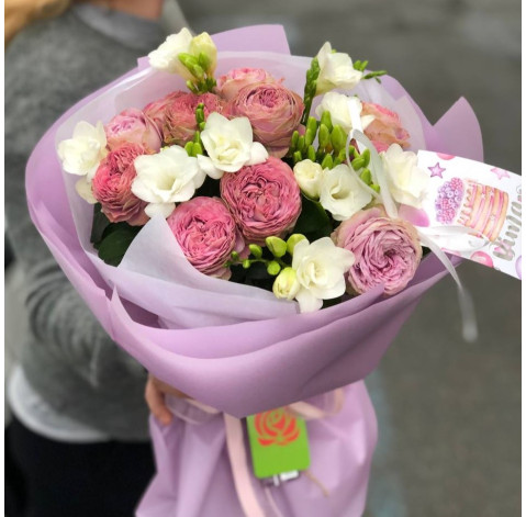 Bouquet Lilac veil 4 Flower delivery