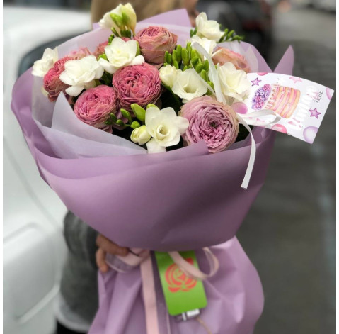 Bouquet Lilac veil 3 Flower delivery