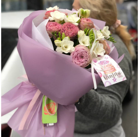 Bouquet Lilac veil 2 Flower delivery