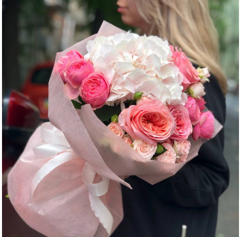 Bouquet Pink kiss 1 Flower delivery