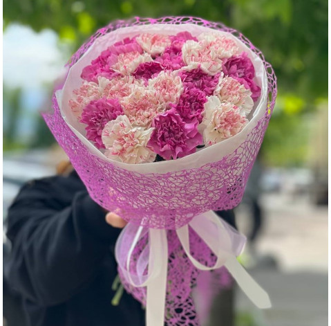 Bouquet of 21 dianthus mix 1 Flower delivery
