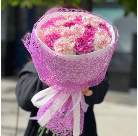 Bouquet of 21 dianthus mix 2 Flower delivery