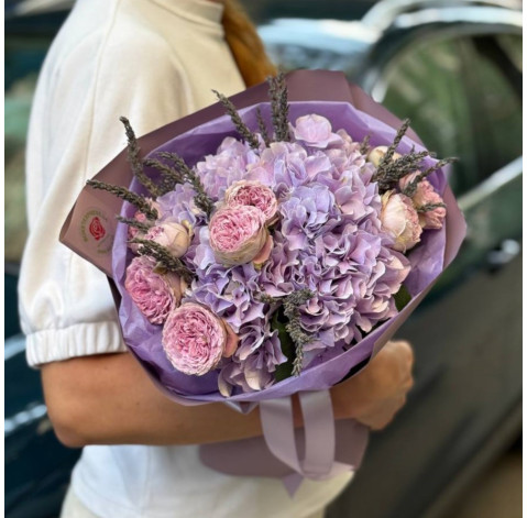 Букет Утро в Провансе 2 доставка цветов