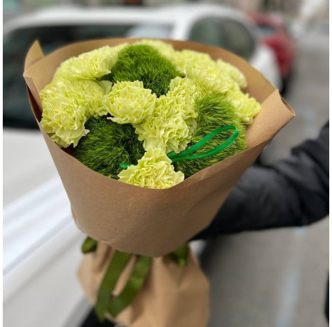 Букет Яскравий смарагд 3 доставка квітів