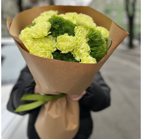 Букет Яскравий смарагд 2 доставка квітів