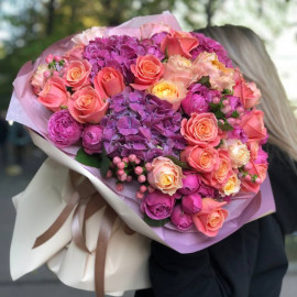 Bouquet Purple Highlight Flower delivery