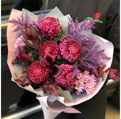 Букет Затишок 3 доставка квітів