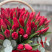 Квіткова композиція 151 червоний тюльпан 4 доставка квітів ракурс
