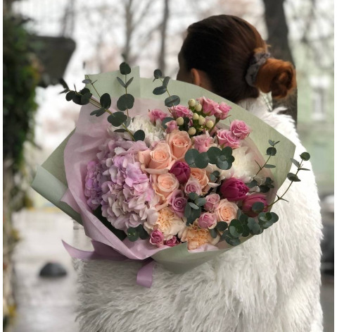 Букет Галантность 1 доставка цветов