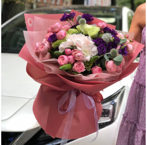 Букет Палітра настроїв 3 доставка квітів