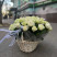 Flower basket with 51 roses Flower delivery foreshortening Flower basket with 51 roses 3 Flower delivery foreshortening