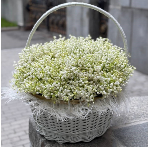 Basket of lilies of the valley 4 Flower delivery
