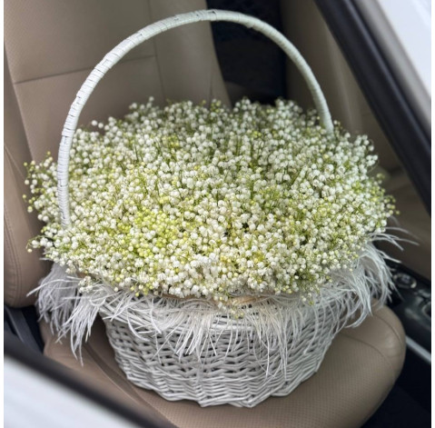 Basket of lilies of the valley 6 Flower delivery
