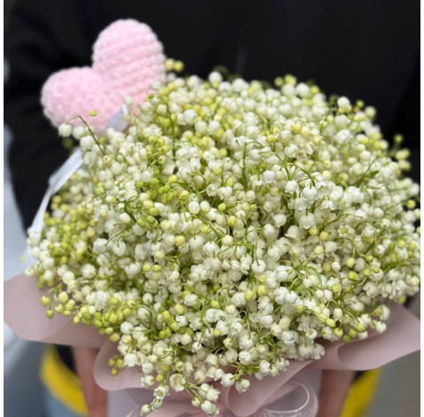 Квіткова композиція Ароматне серце 4 доставка квітів