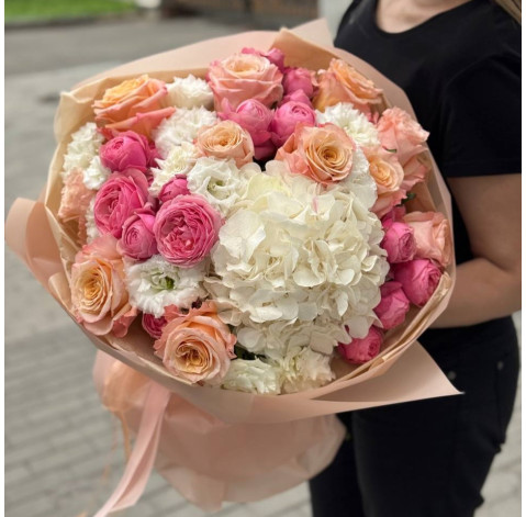 Букет Карамельний сон 2 доставка квітів