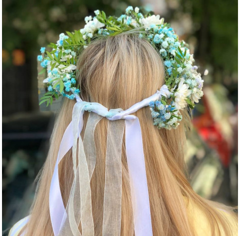 Свадебный венок 3 доставка цветов