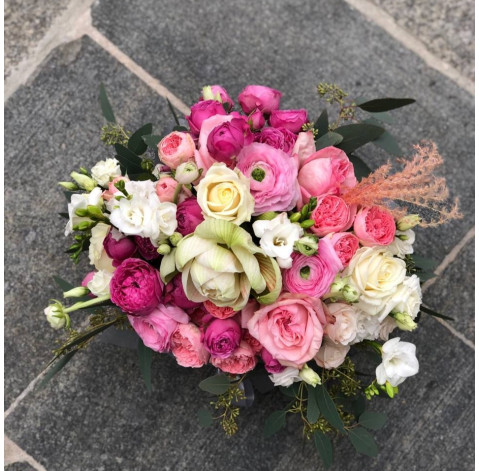 Цветочная композиция Утро в Париже 3 доставка цветов