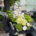 Floral arrangement with drink Stylish compliment 4 Flower delivery foreshortening