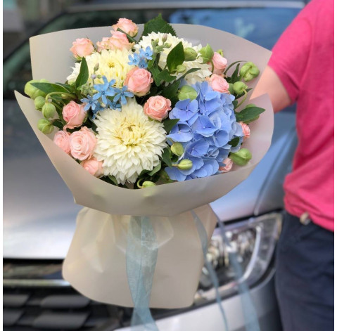 Букет Палітра 3 доставка квітів