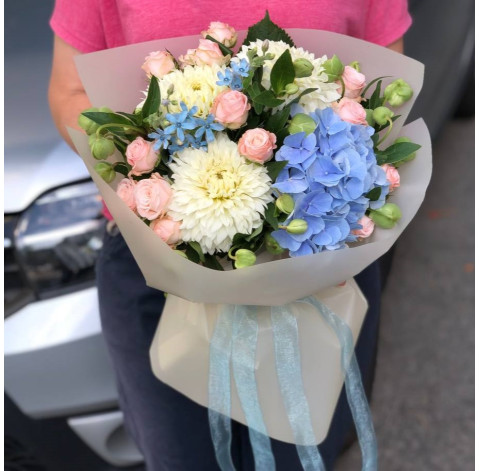 Букет Палітра 2 доставка квітів