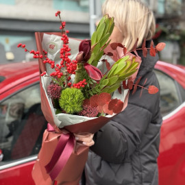 Букет Каберне доставка цветов