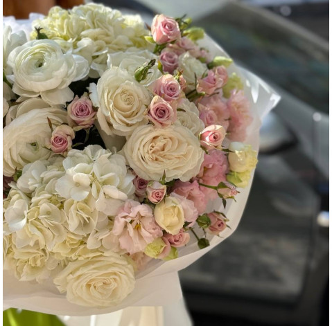 Букет Сердце ангела 4 доставка цветов