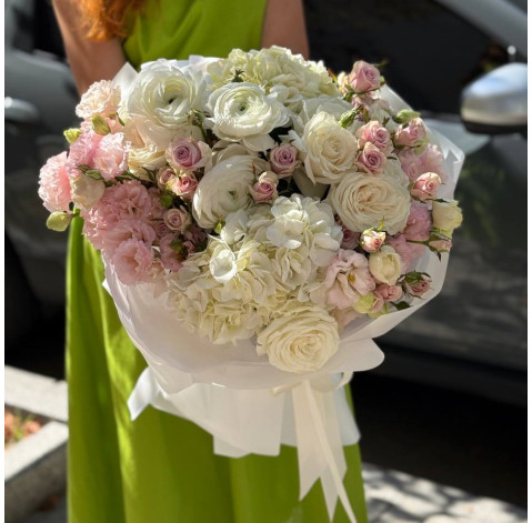 Букет Сердце ангела 3 доставка цветов