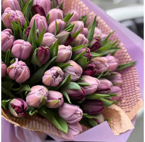 Bouquet of 51 tulips 3 Flower delivery