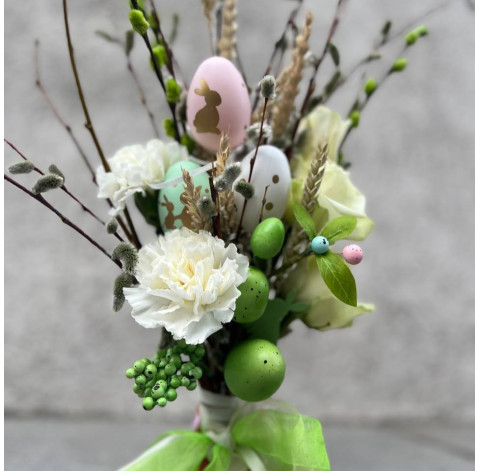 Пасхальный букет Светлая радость 4 доставка цветов