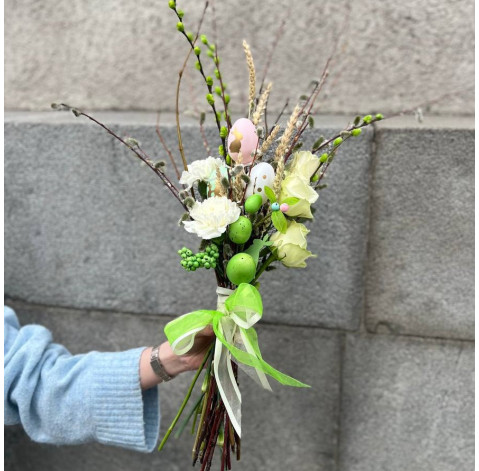 Пасхальный букет Светлая радость 2 доставка цветов