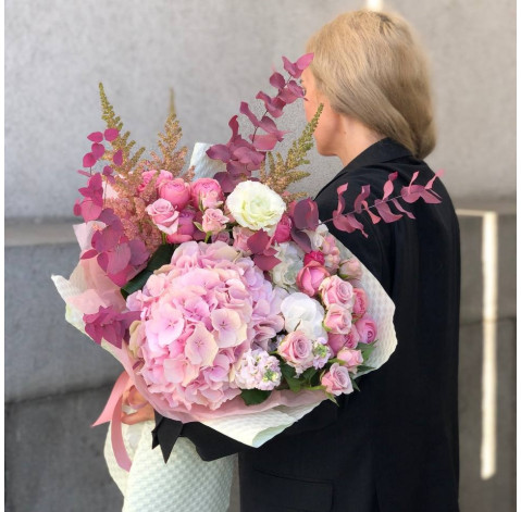 Bouquet Satin 2 Flower delivery