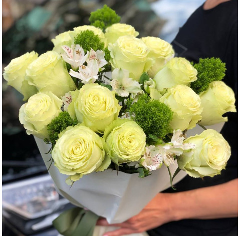 Букет Зелень 3 доставка квітів