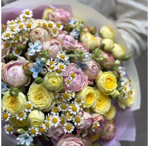 Flower Lemonade Bouquet 3 Flower delivery
