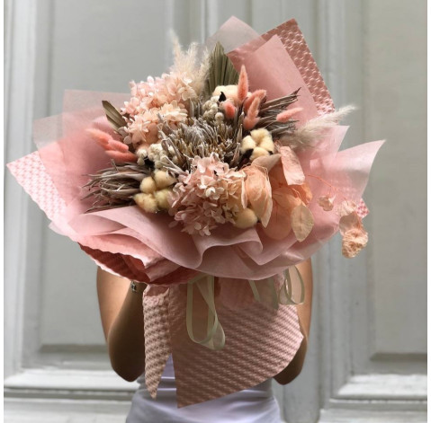 Букет Сухоцвіт 3 доставка квітів