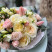 Bouquet Cream Soufflé 4 Flower delivery foreshortening