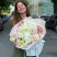 Bouquet Powdery Dawn 3 Flower delivery foreshortening