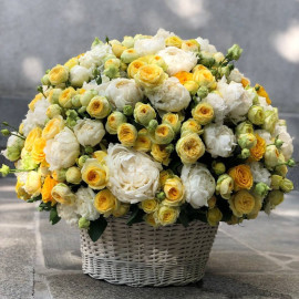 Basket Kaleidoscope Flower delivery Basket Kaleidoscope Flower delivery