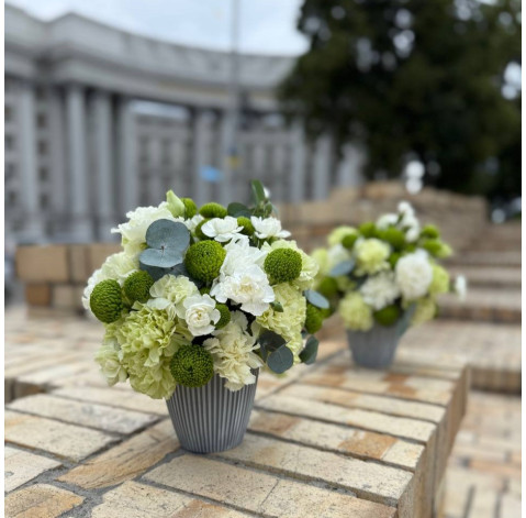 Цветочная композиция Изумруд 4 доставка цветов