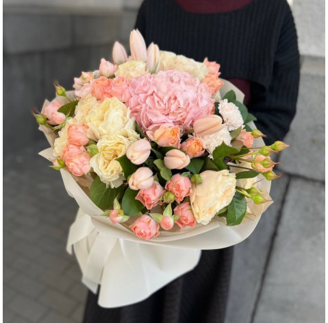 Букет Весняний мус 4 доставка квітів