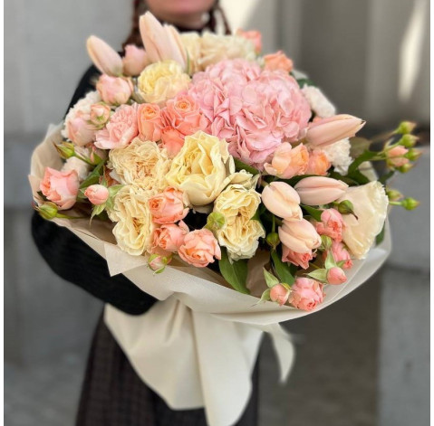 Букет Весняний мус 2 доставка квітів