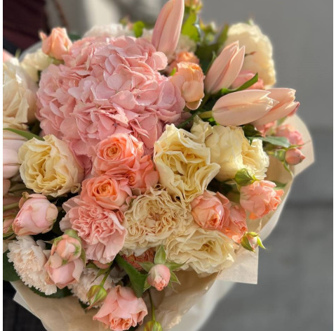 Букет Весняний мус 5 доставка квітів