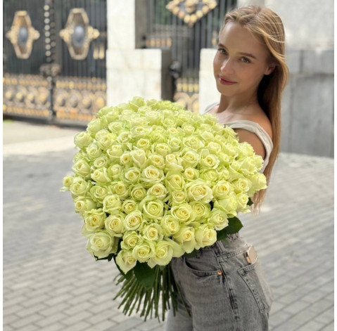 Bouquet 101 roses Avalanche 2 Flower delivery